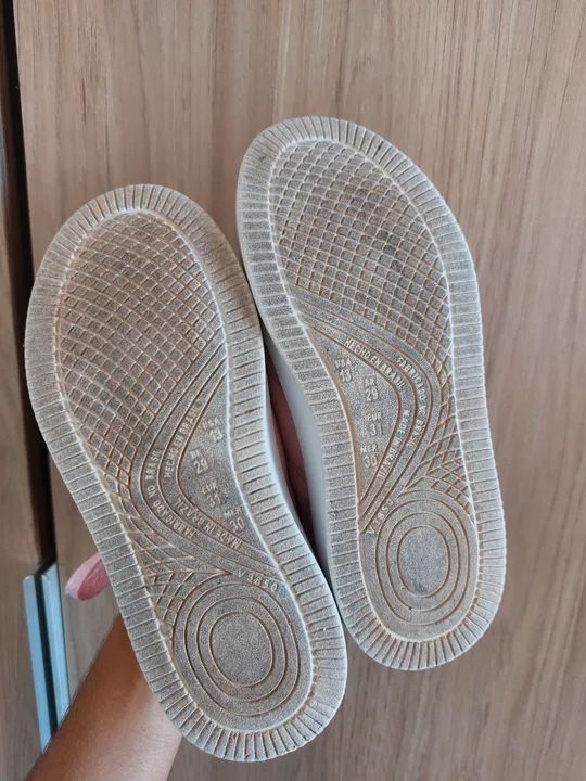 Tênis rosa infantil tamanho 29 - Foto 5