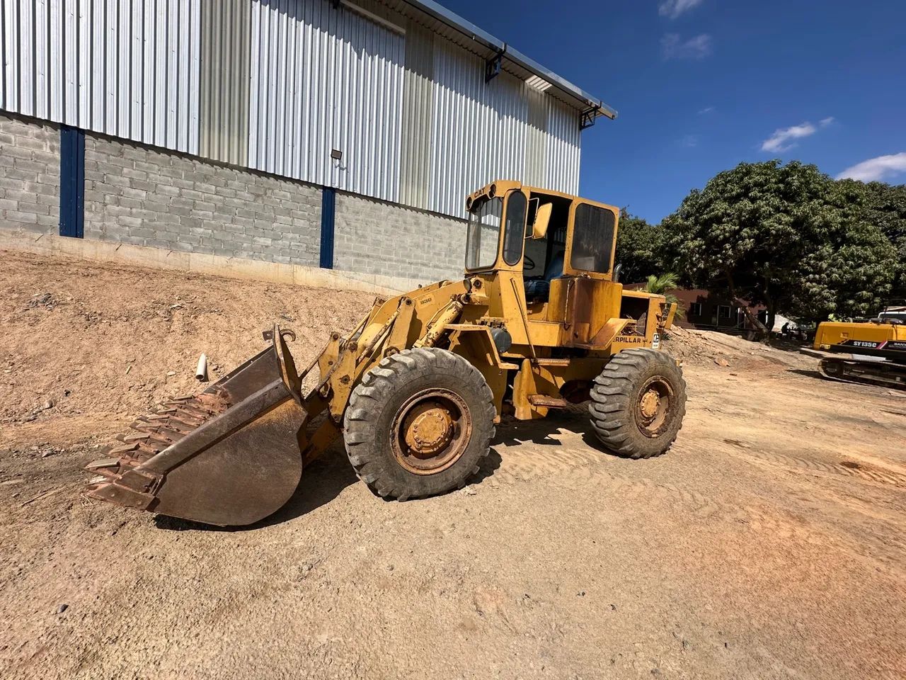 Pá Carregadeira Caterpillar 930 1980 