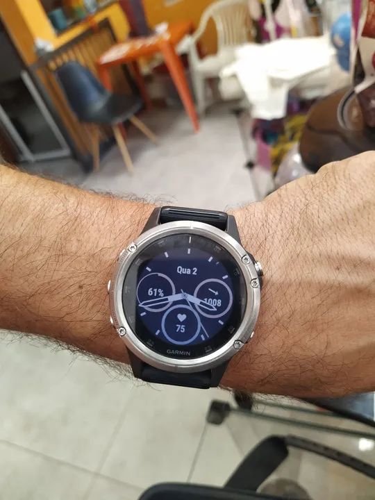 Relogio Garmin Fenix 5 Plus Usado em Otimo Estado Esportes de Quadra e Ao Ar Livre Centro Sao Sebastiao do Paraiso 1342601414 OLX