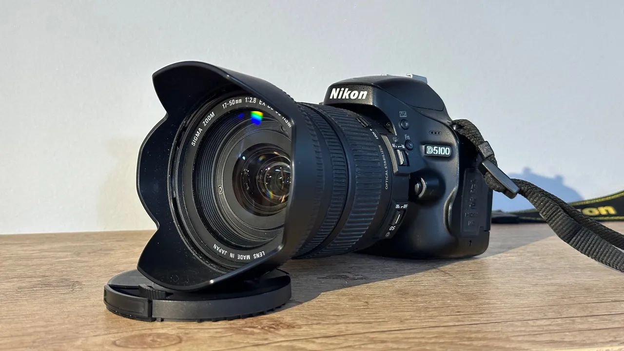 Nikon D5100 com lente 50mm 1.8 / Sigma 17-50 2.8 - Foto 2