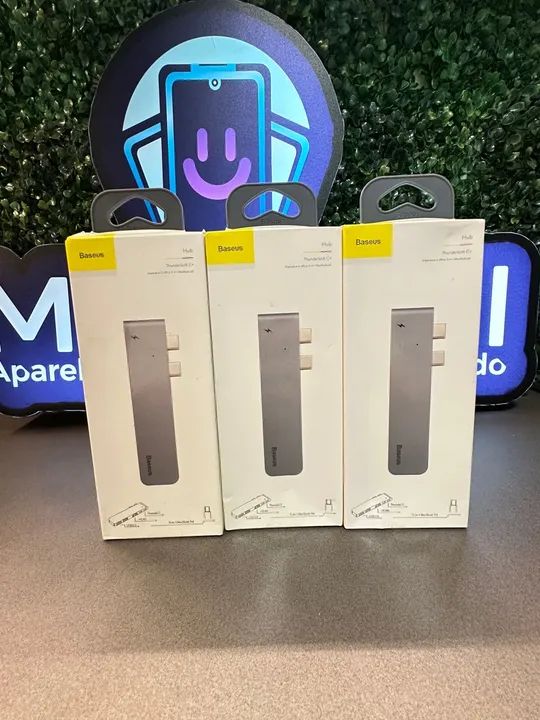 HUB USB 5 em 1 BASEUS NOVO LACRADO 64374417683073120