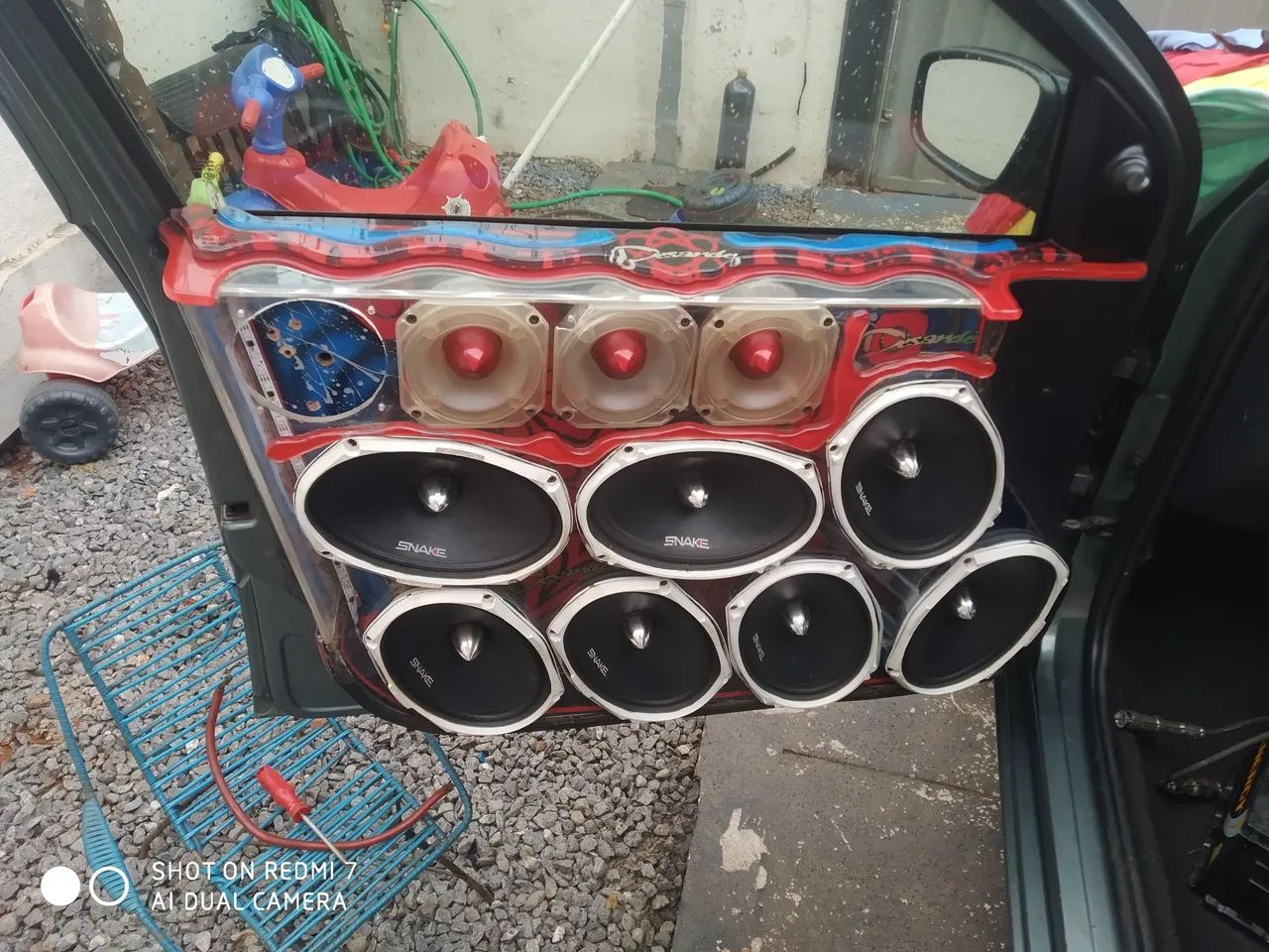 Vendo auto falante forro de porta do gol g5