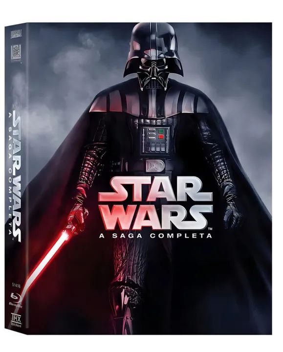 Blu-ray STAR WARS A SAGA COMPLETA