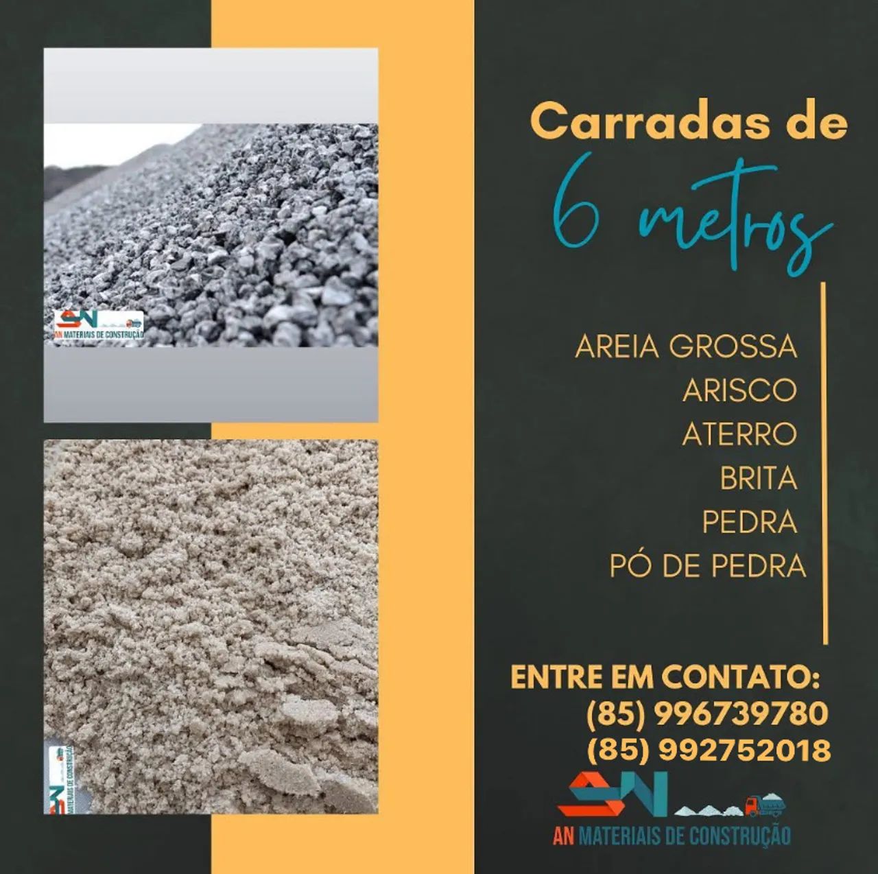 Carradas de 6 Metros 