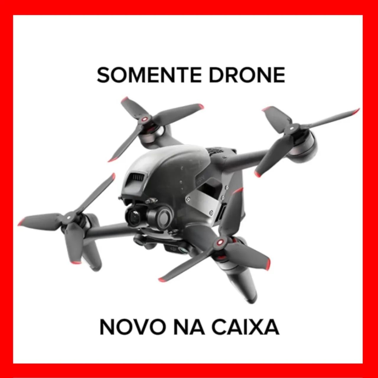 Drone DJI FPV Novo (Só aeronave)