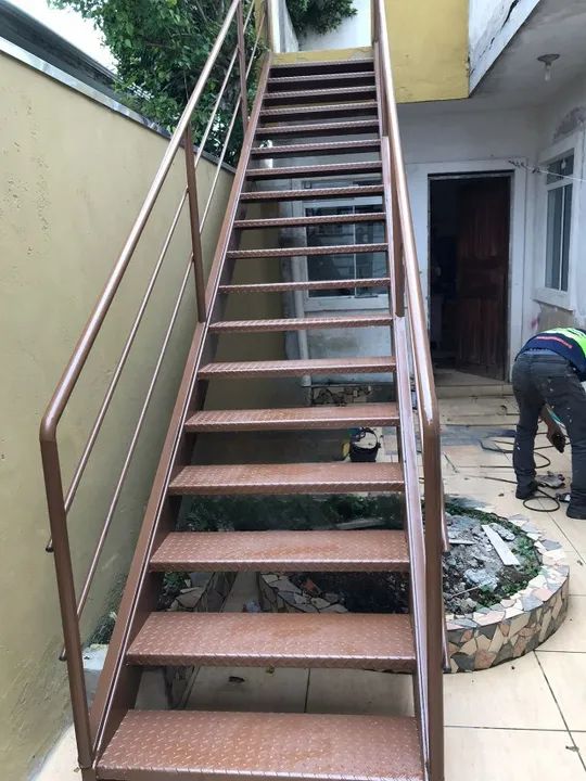 Escadas em ferro - Solicite sua cotação. - Foto 4