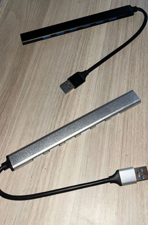 Hub USB De Alta Velocidade 3.0 7 Portas Multi Splitter - Foto 2