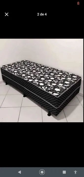 Cama box solteiro 