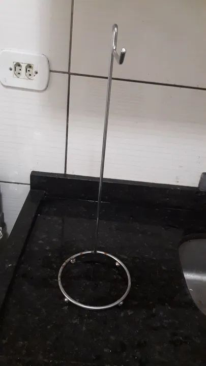 Porta-toalhas de Banheiro em Aço Inox - Foto 2