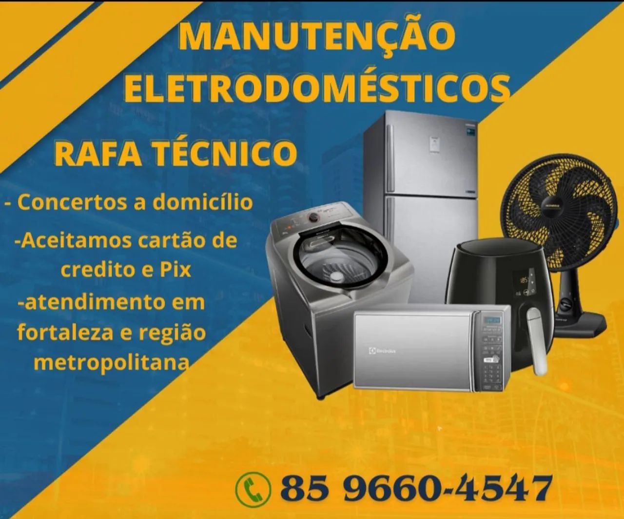 RAFI MANUTENÇÃO EM ELETRODOMÉSTICOS RAFI MANUTENÇÃO EM ELETRODOMÉSTICOS