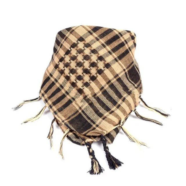 Shemagh Keffiyeh Lenço Cachecol Proteção Tecido em Poliéster - Foto 3