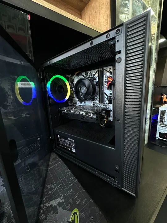 Pc gamer Ryzen 5 1500x + Placa de vídeo 1060 + 16 ram + ssd 480 - (Lojas Wiki) - Foto 2