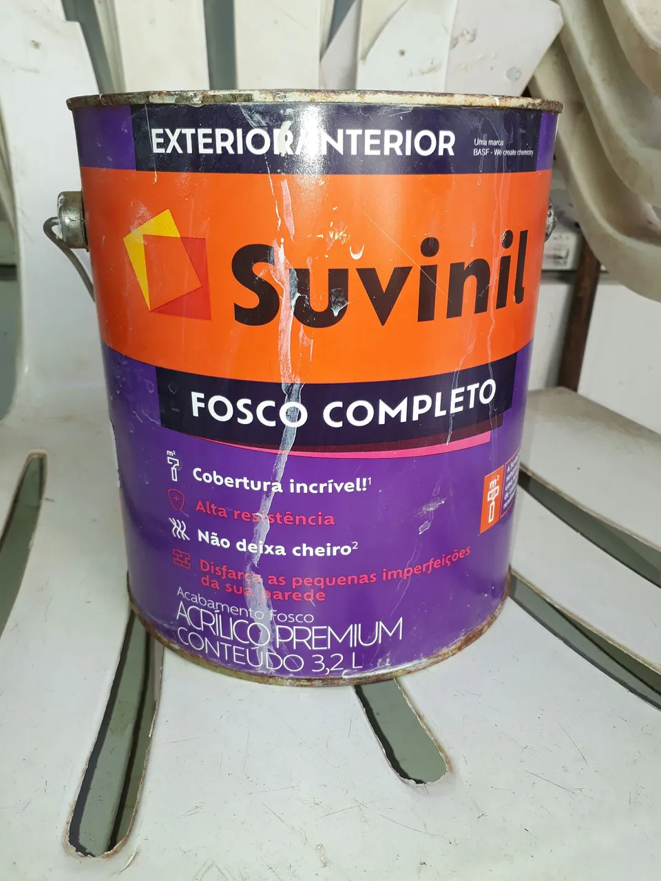Tinta Suvinil Fosco Completo 3,2L. Não Entrego! Leia bem o anúncio!