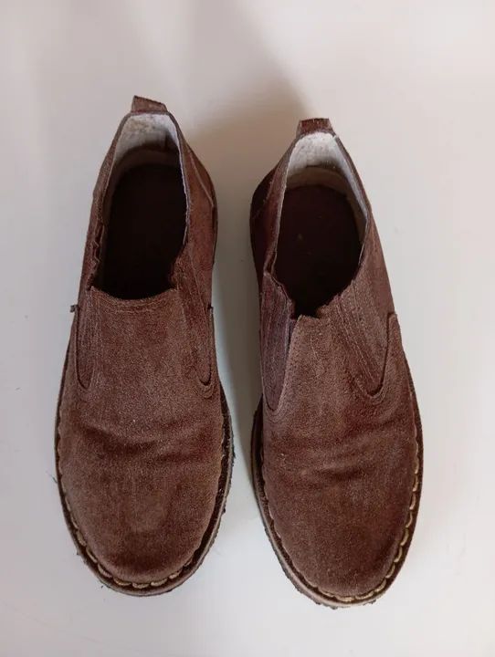Sapatos de camurça Marrom 36 - Foto 4