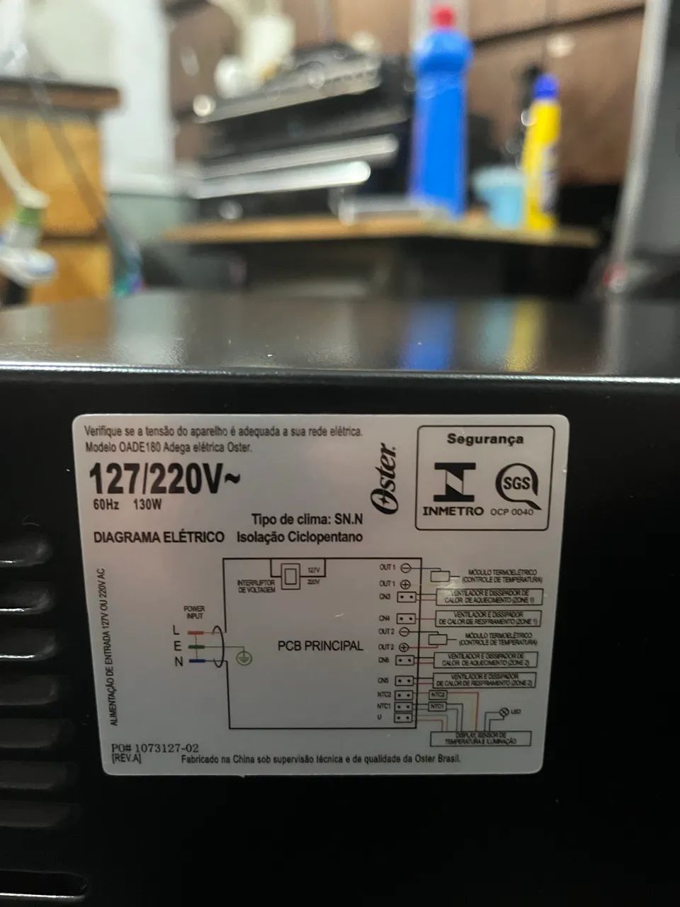Adega Oster dual zone 18 garrafas  - Foto 3