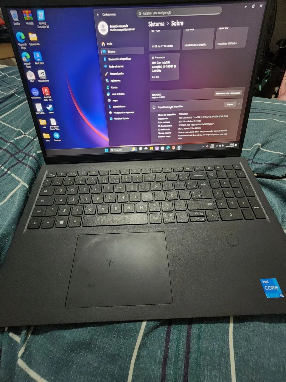 Selling Dell notebook64312622806659123