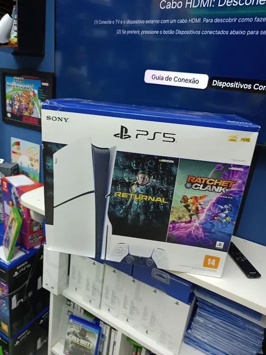 Playstation 5 semi novo Caixa - Foto 2