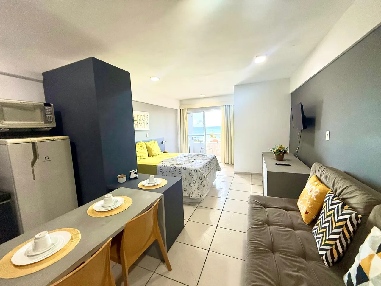 Lindo Flat no Terrazzo Ponta Negra - Mobiliado