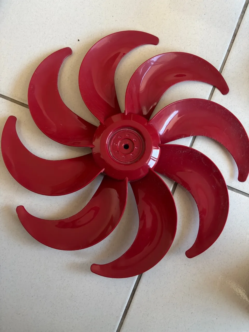 Hélice para Ventilador Polishop Vermelha - 8 Pás