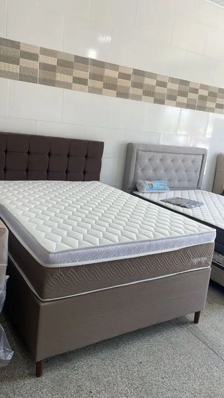Cama box casal