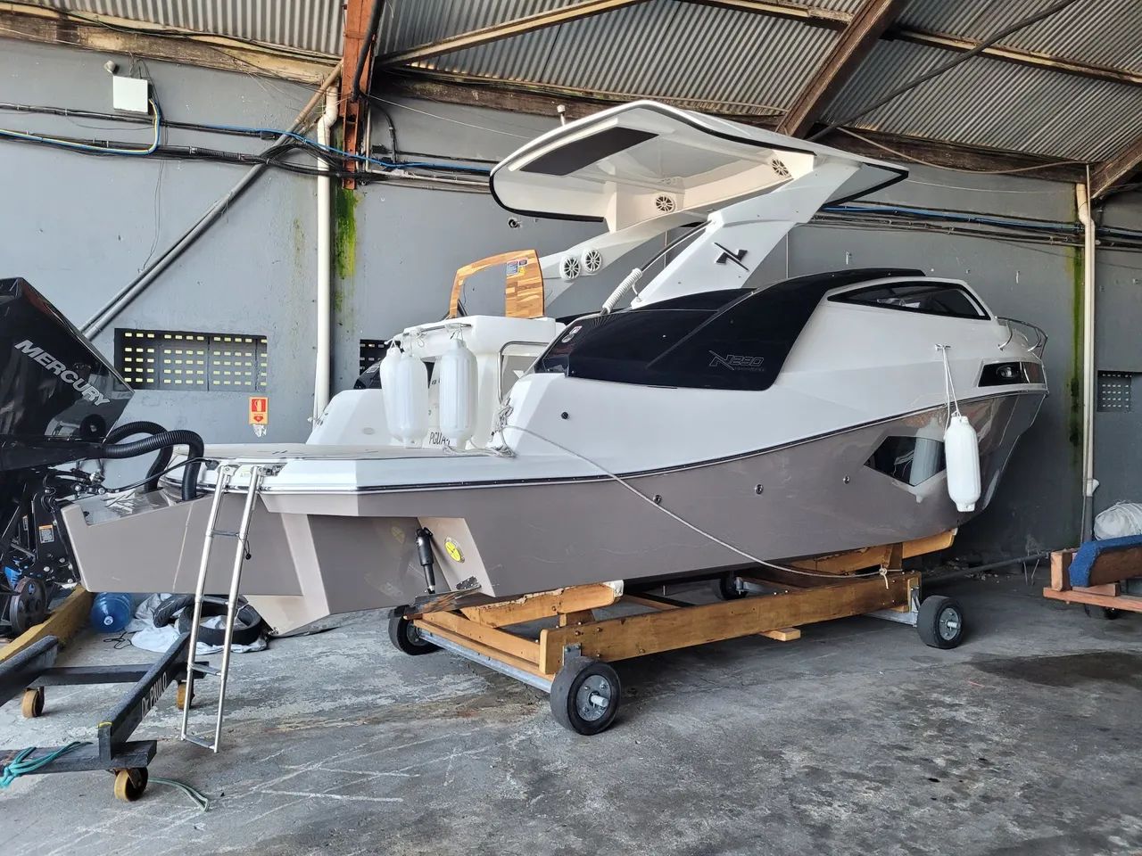 Nx 290 - 2024 x2 Mercury 200 Popa ñ Focker Triton Armada Real Phantom  - Foto 3
