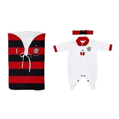 Saída Maternidade Flamengo para menina - Novo - Foto 3