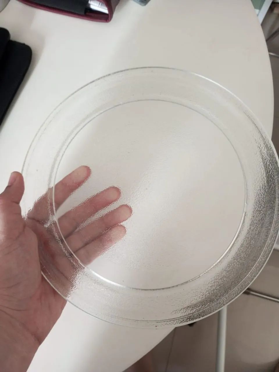 Prato de vidro para micro-ondas - Foto 2