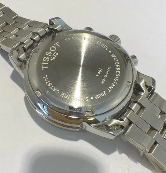 Relógio TISSOT MOSTRADOR BRANCO _ MULTIFUNCIONAL _ PRC 200 - Foto 3