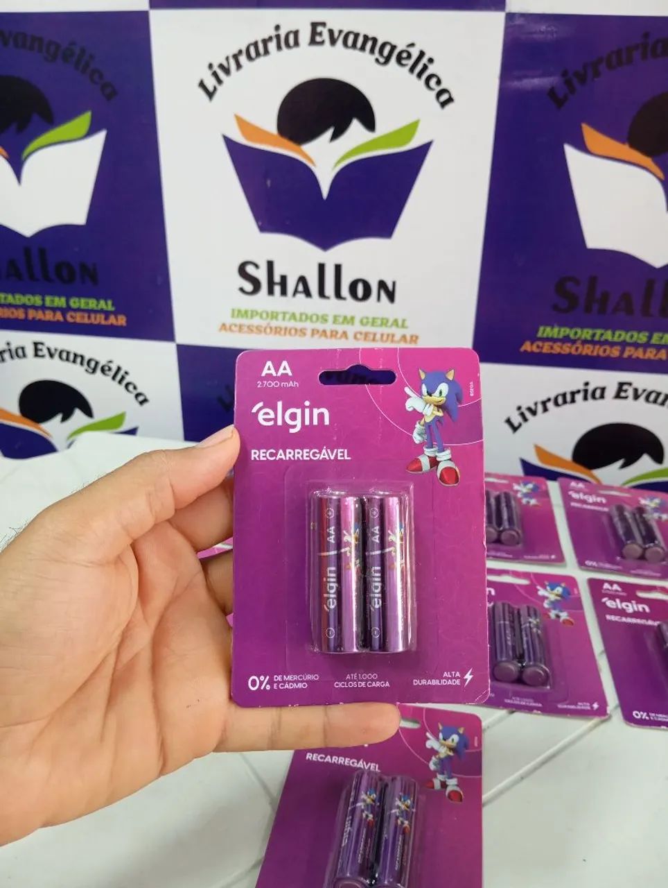 Pilhas Recarregável AA Elgin Original  - Foto 4