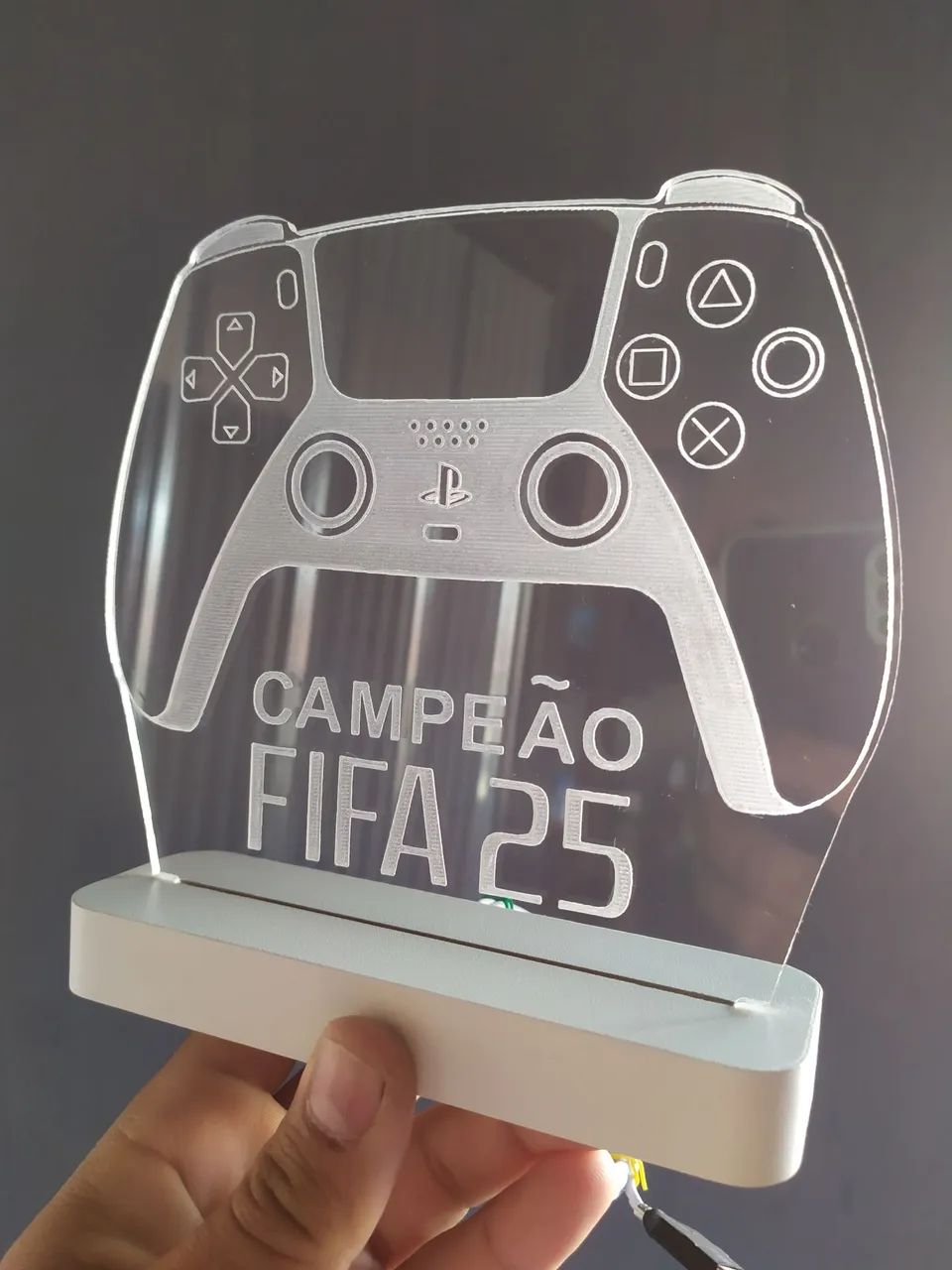 Luminária troféu controle de Playstation 5 - Foto 6