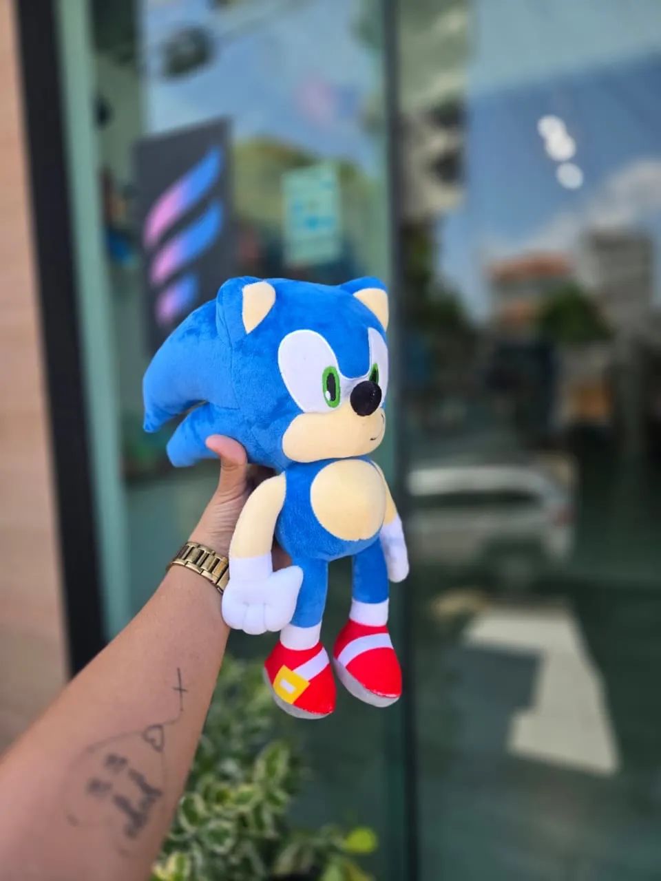 Sonic pelúcia 
