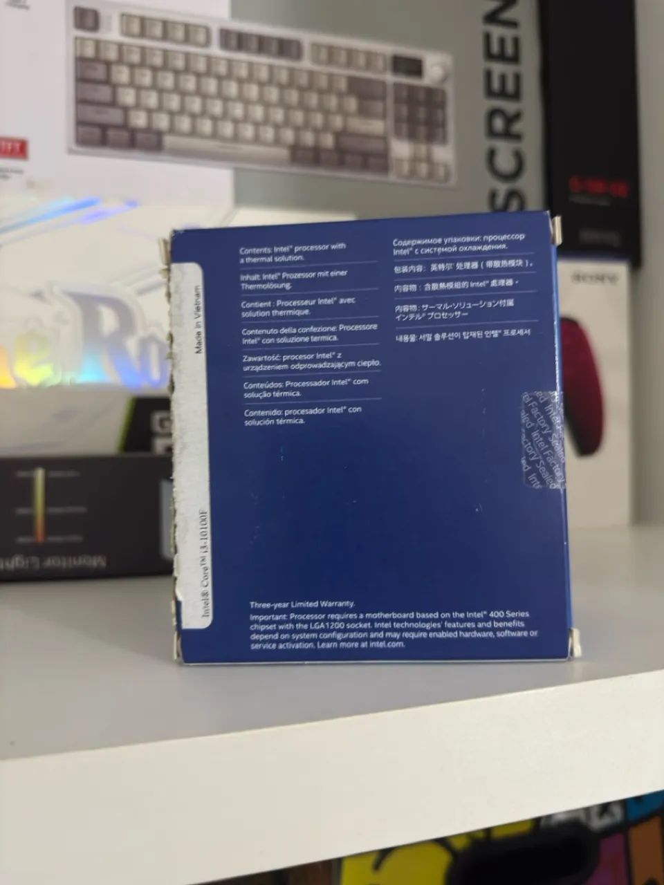 Processador Intel Core I3 - 10100F - Foto 3
