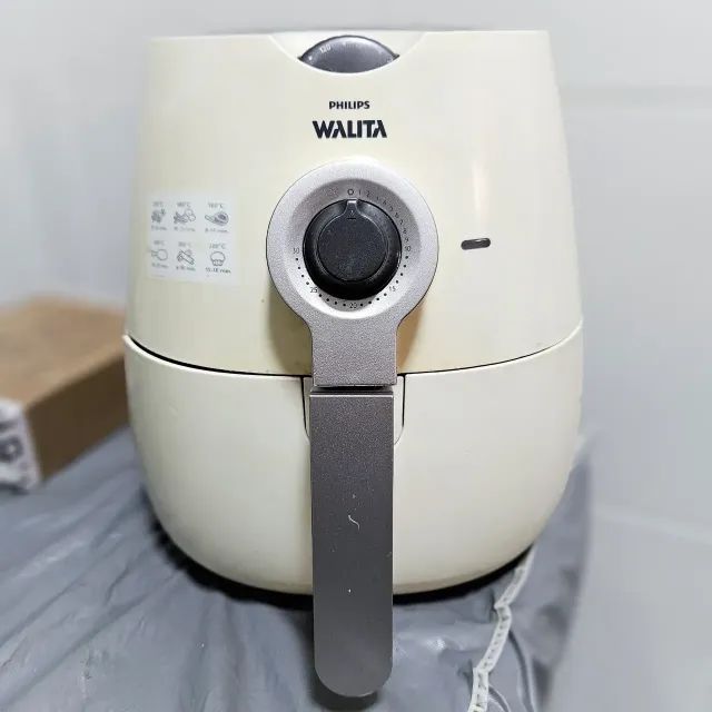 Fritadeira Elétrica Philips Walita Air fryer Viva Branca 110V - Foto 2