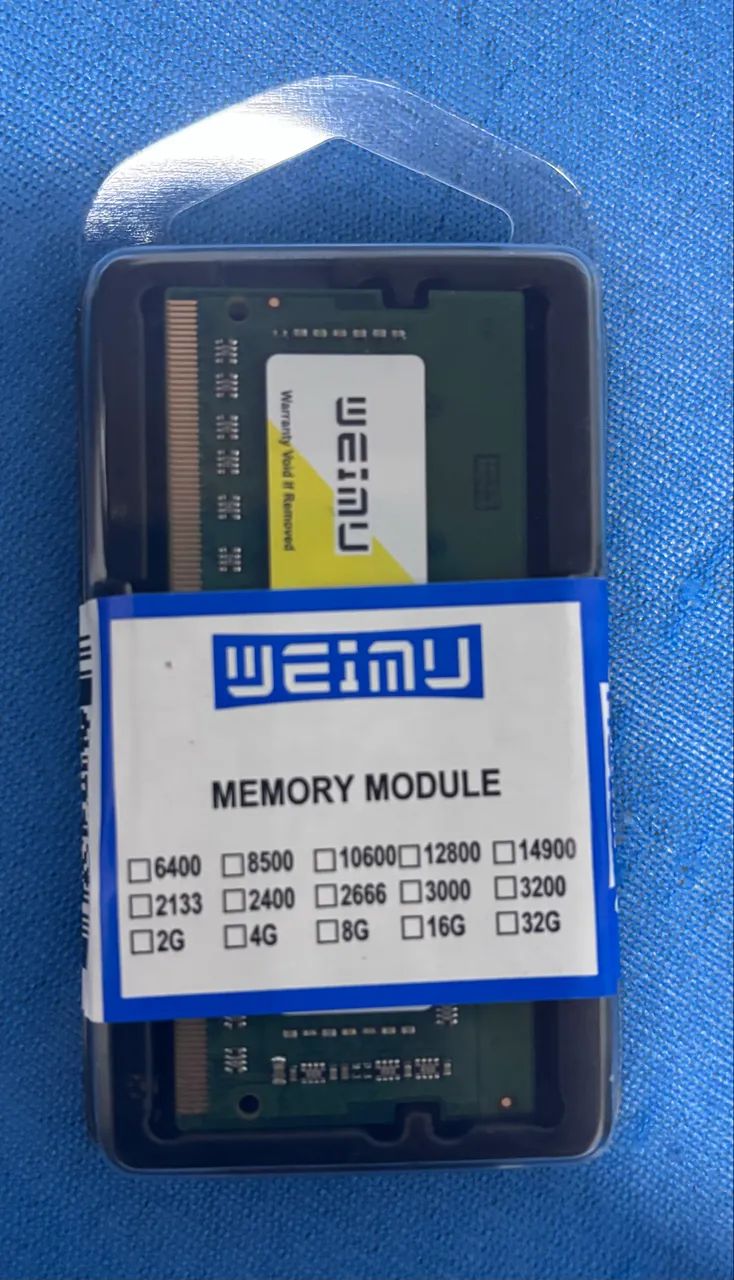 Memória ddr4 notebook 64169989125123121