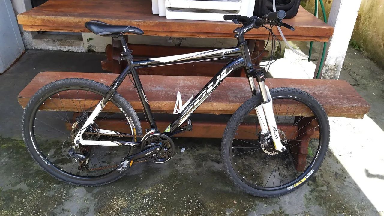 Bicicleta da marca SOUL de alumínio seminova - Foto 2