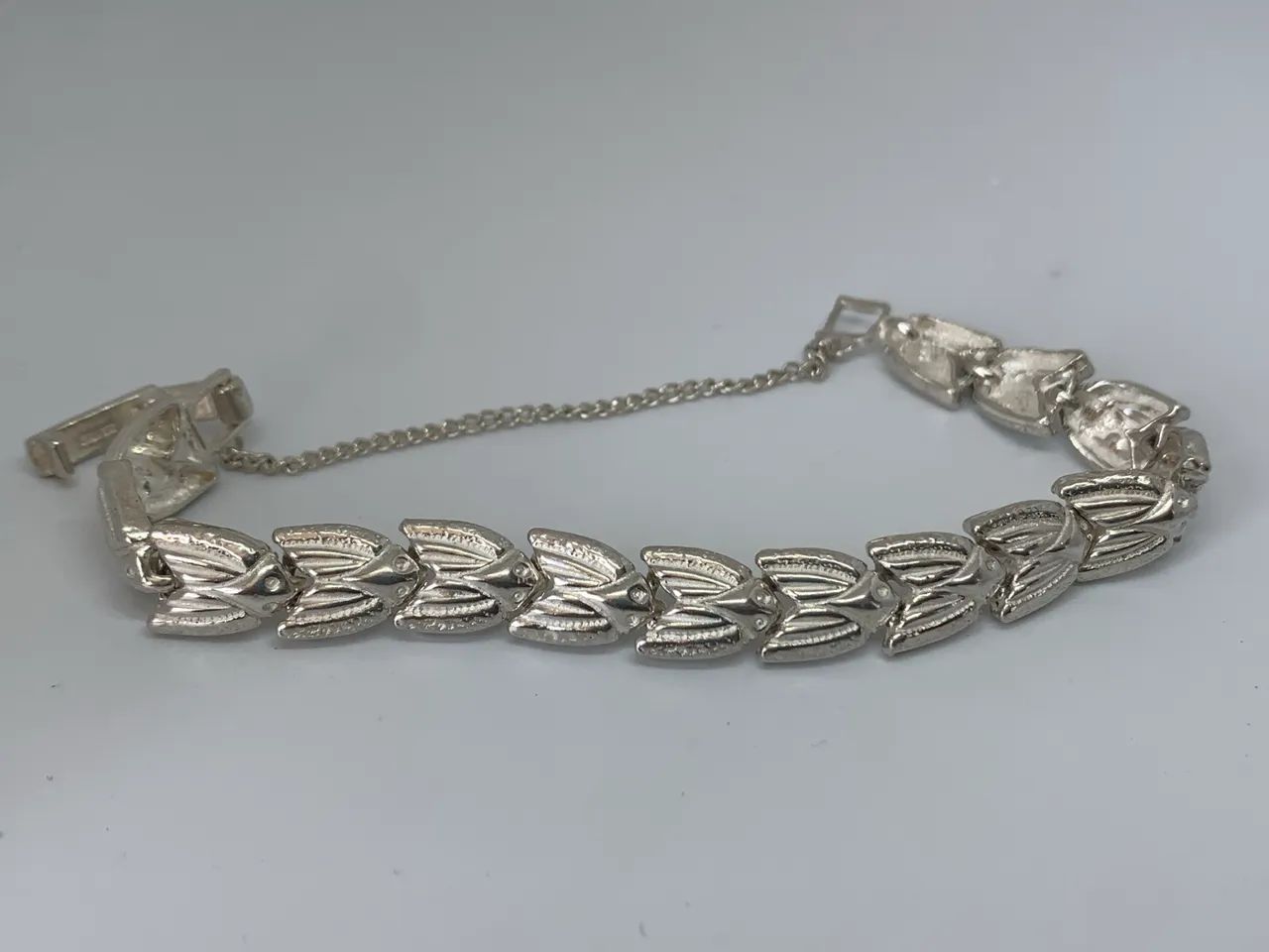 pulseria retro de prata vintage - Foto 2