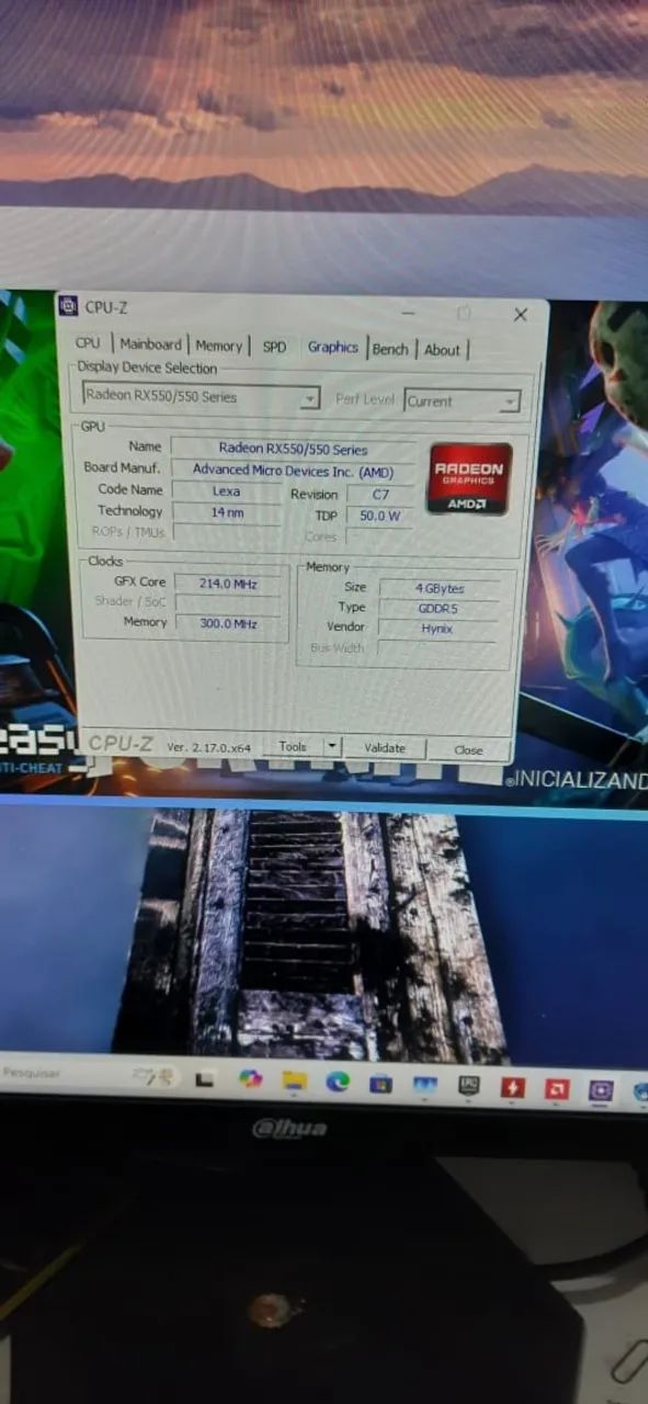 pc gamer i7 3470 placa video rx550 ssd 120gb + ssd 120gb 10 gb de ram - Foto 5
