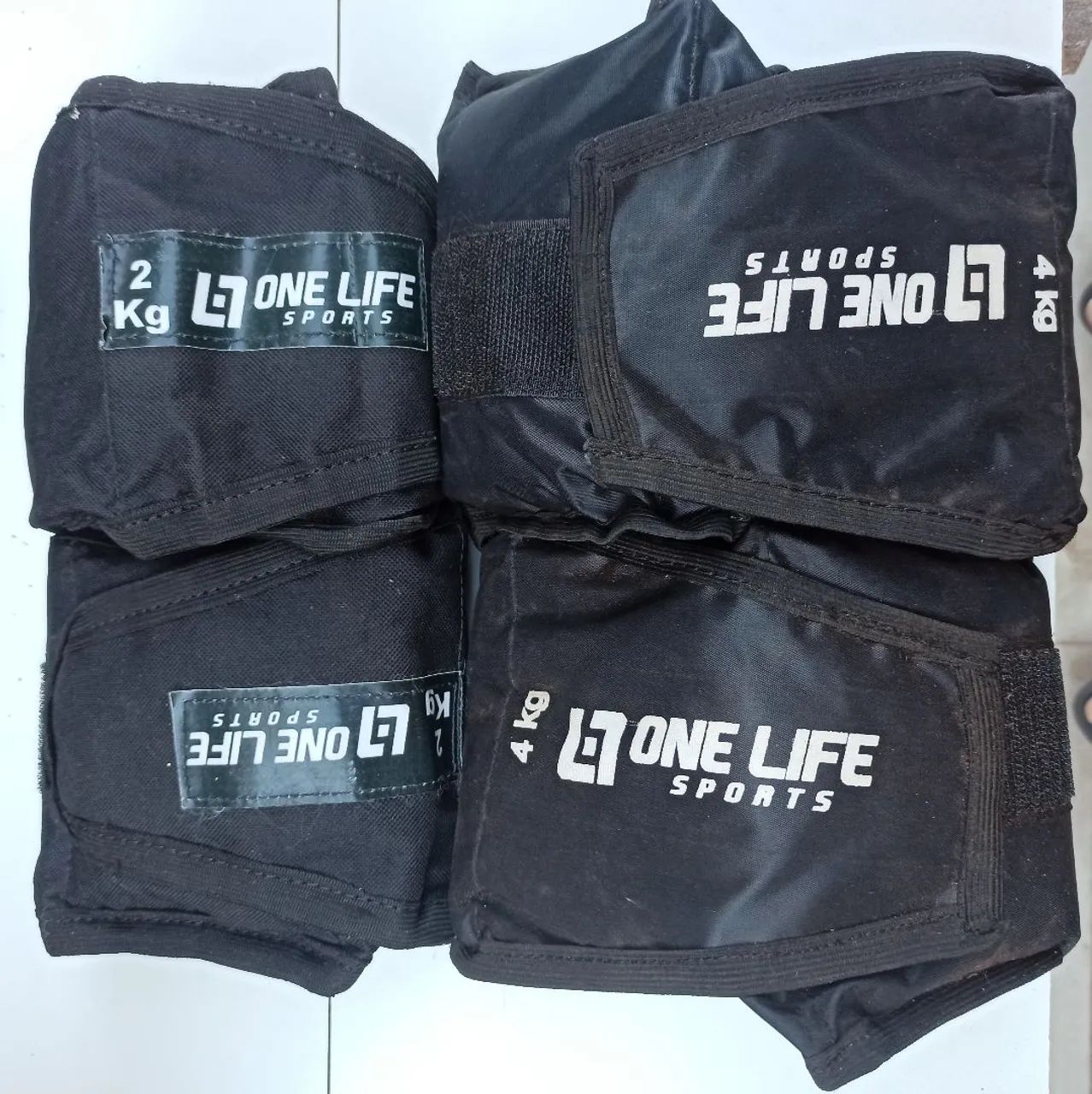 2 Pares de Pesos de Tornozelo One Life Sports