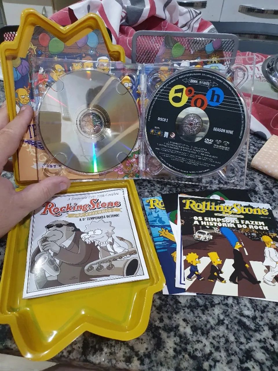 DVD Os Simpsons Nona Temporada - Cabeça Lisa Original - Foto 5