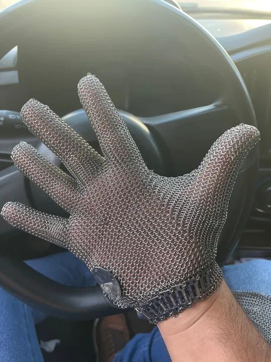 Luva de aço (açougueiro) - Foto 2