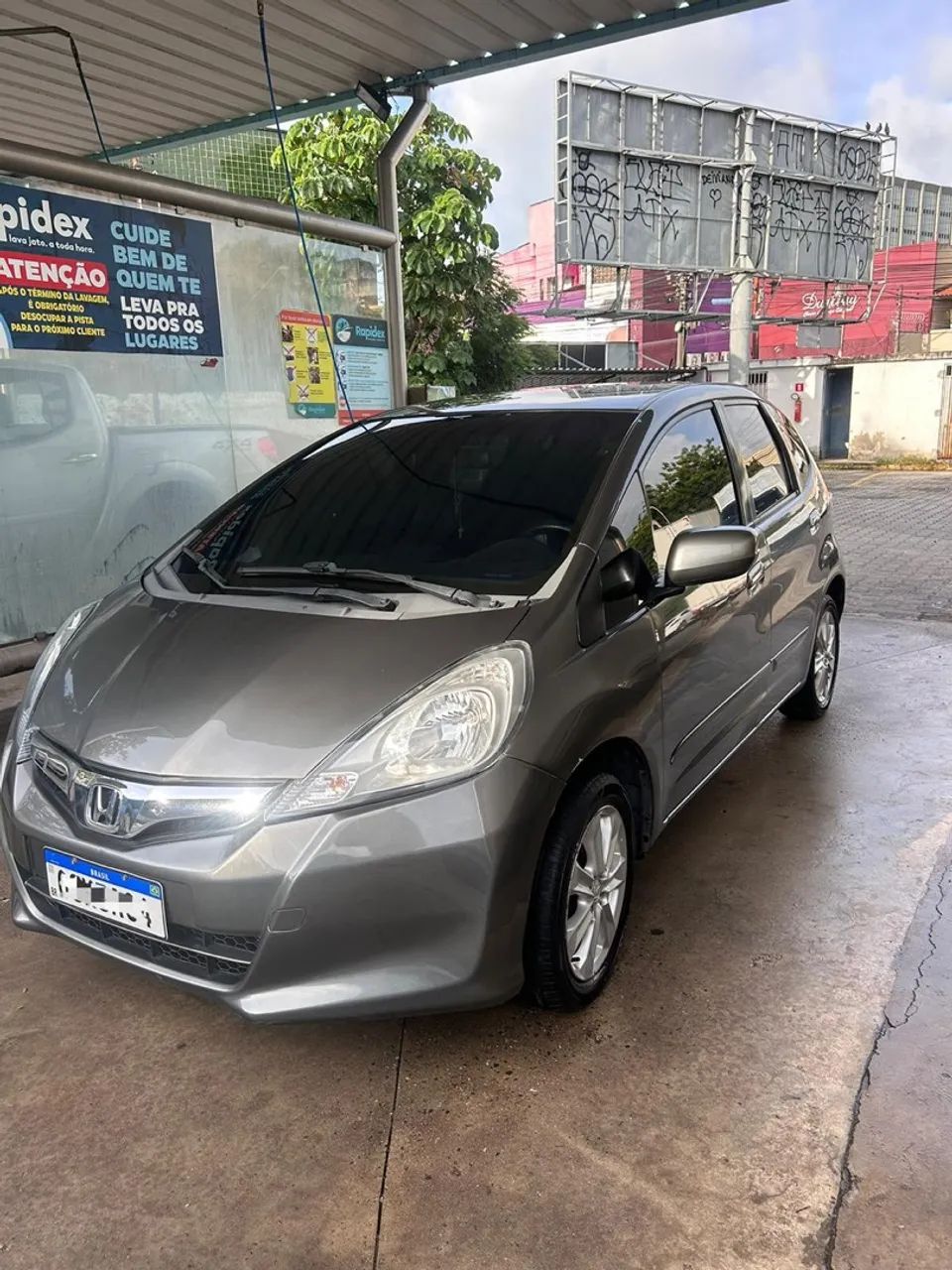 HONDA FIT LX 2014 AUTOMÁTICO IPVA 25 PAGO  - Foto 4