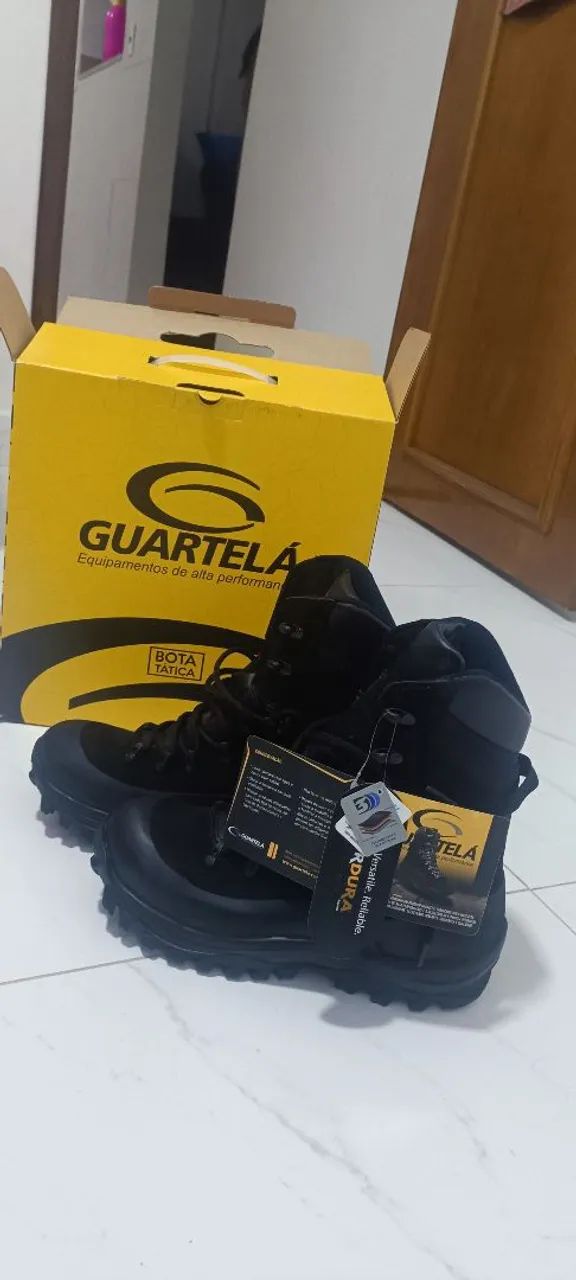 Bota Tática Guartela Preta - Foto 2