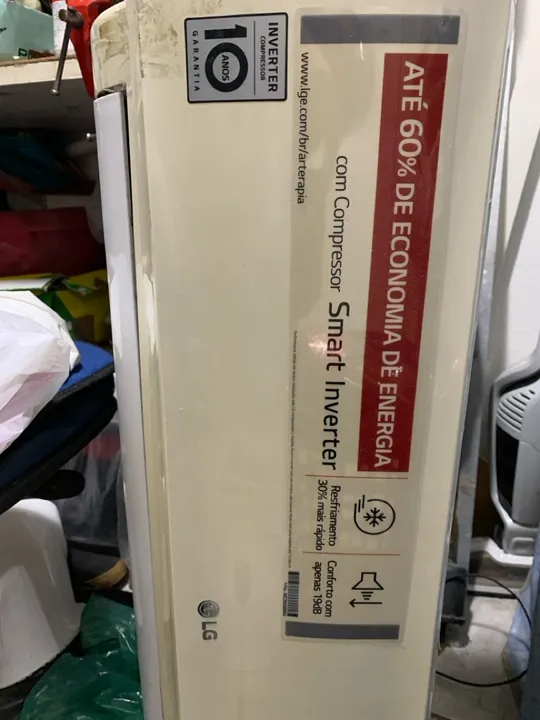 Ar-condicionado LG inverter 9000 btus