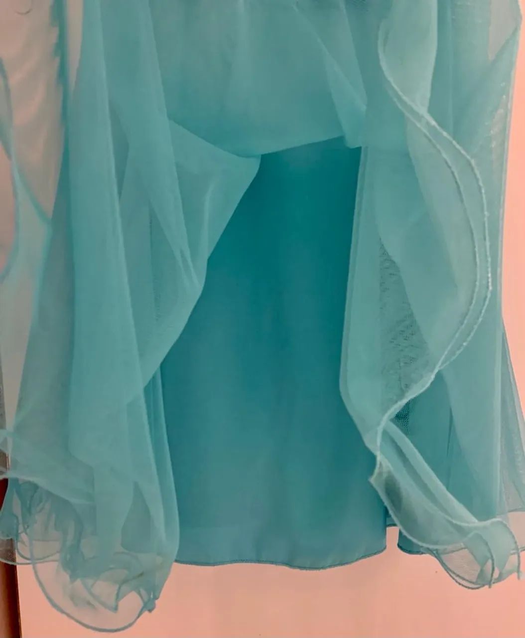 Vestido de renda azul turquesa - Foto 2