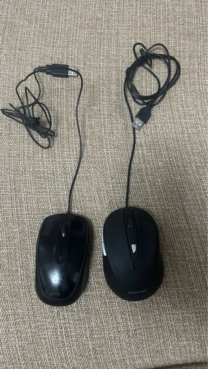 Kit com 2 Mouses USB