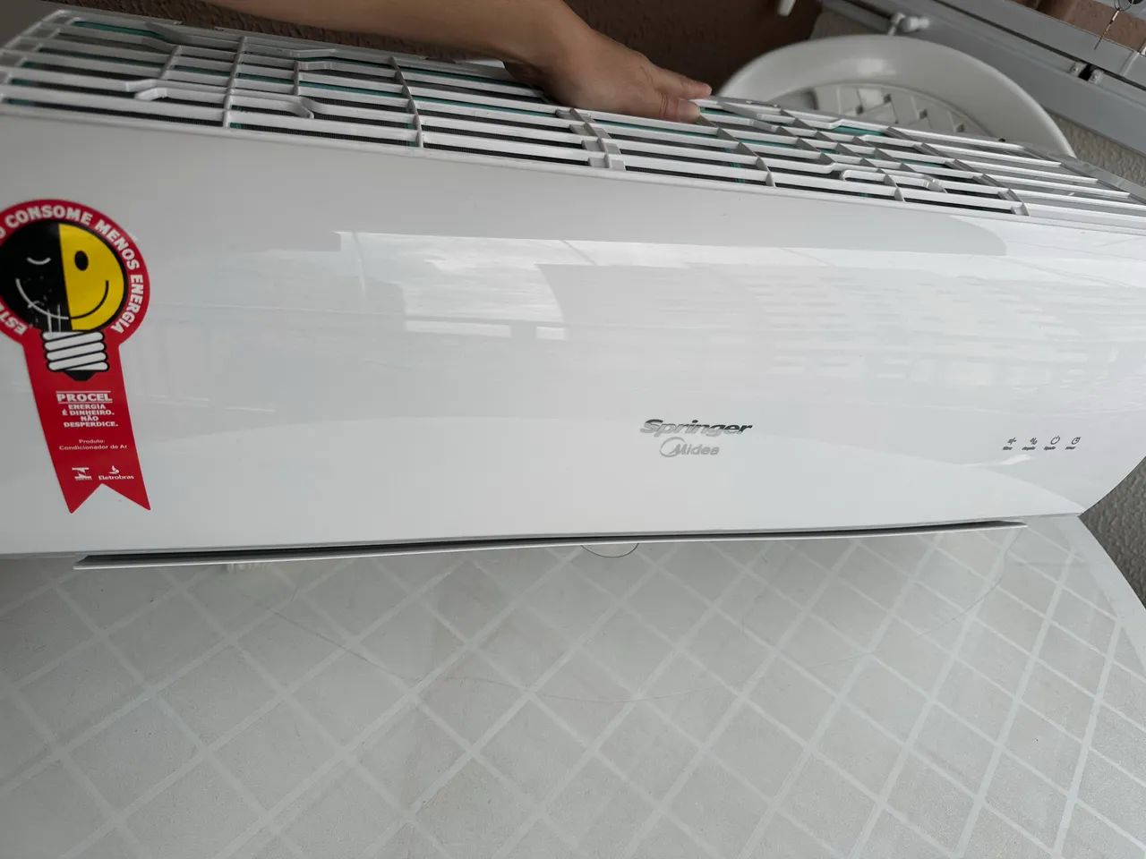 Ar-Condicionado Split Inverter Springer Midea 9.000 BTUs - 1 ano de uso 