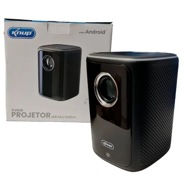 Projetor KNUP KP-PJ008 Som Integrado Full HD 2300 Lumens