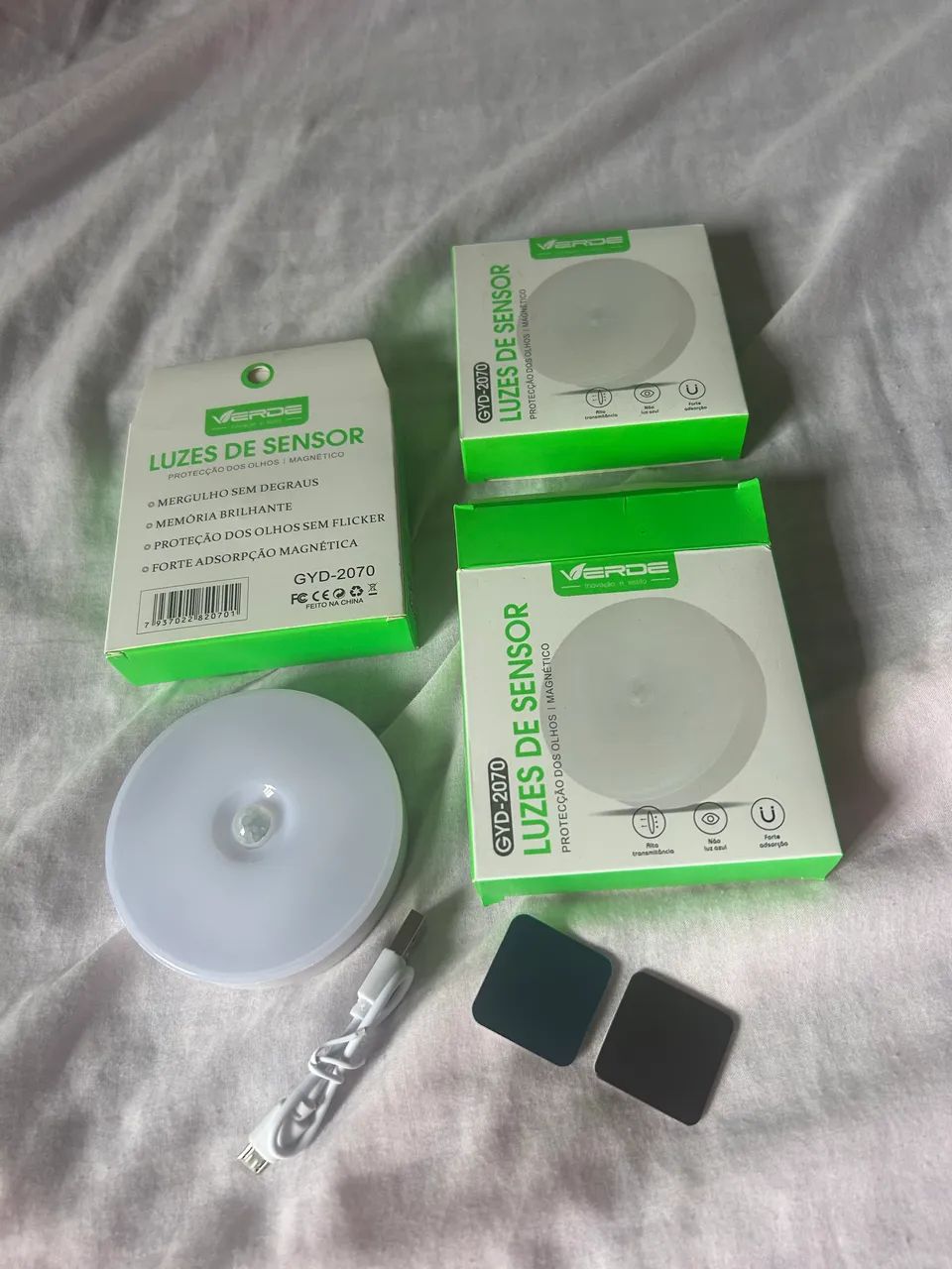Luz sensor de movimento- novo - Foto 3