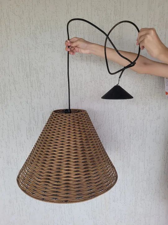 Lustre Luminária Junco Pendente - Foto 2
