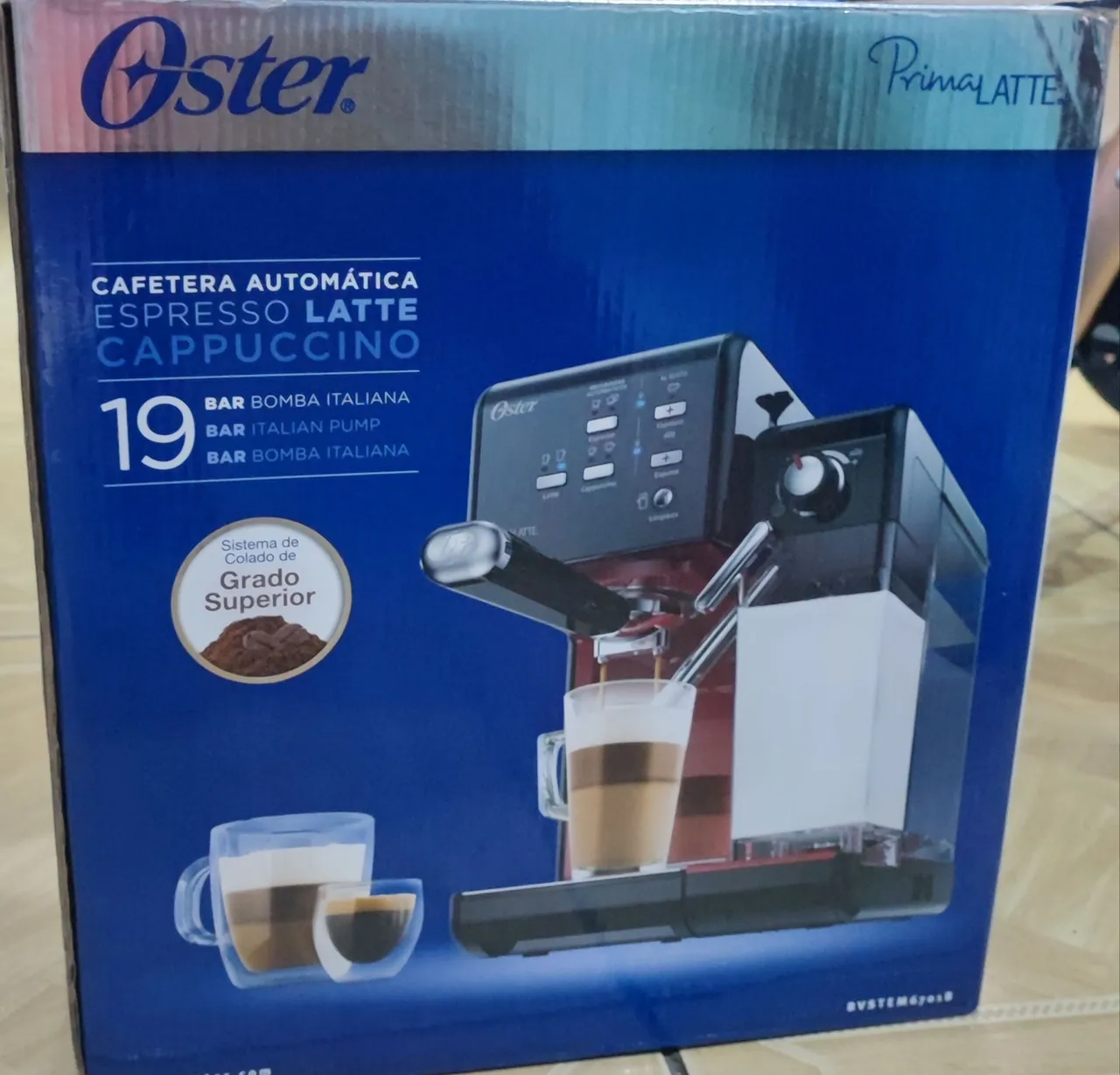 Cafeteira Espresso Latte Cappuccino Oster PrimaLatte 19 Bar